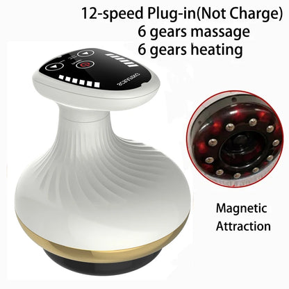 4-in-1 Elektrische Gua Sha Massager met LED-lichttherapie