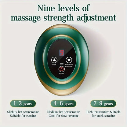 4-in-1 Elektrische Gua Sha Massager met LED-lichttherapie