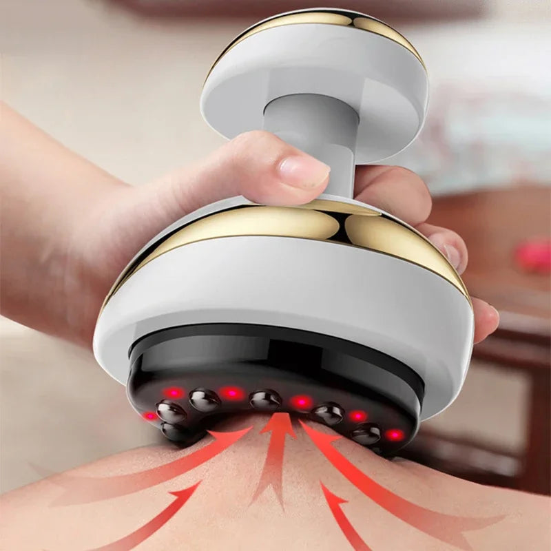 4-in-1 Elektrische Gua Sha Massager met LED-lichttherapie